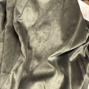 Set of 2 Green Velvet Cloak with Hood